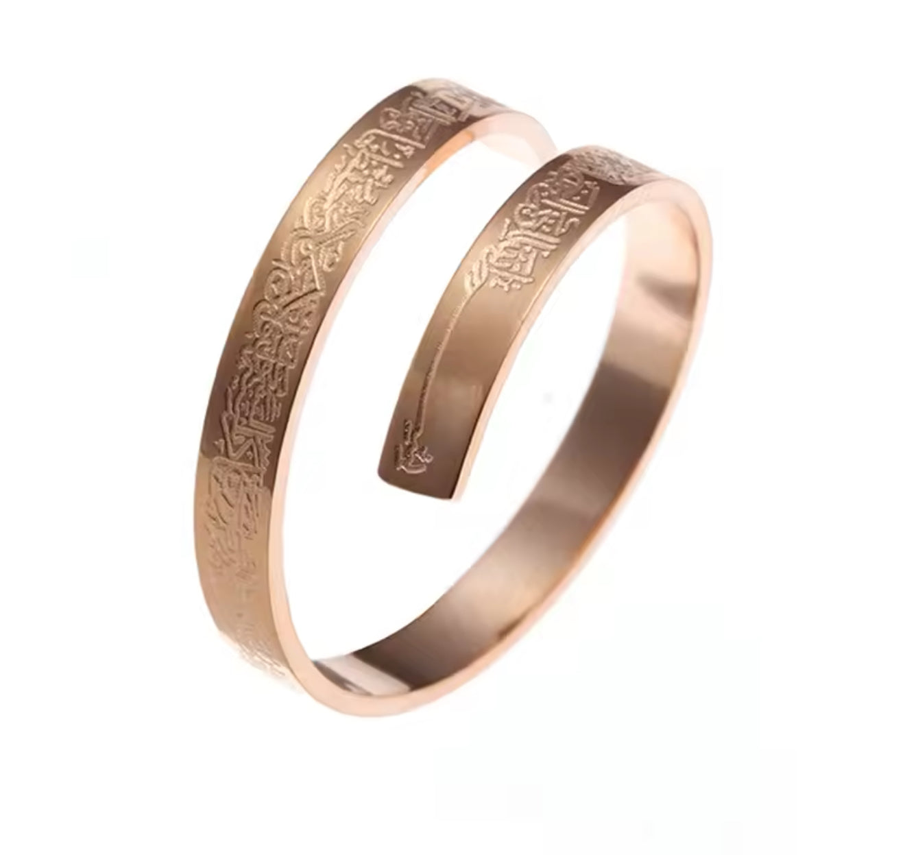 ShahadaRing™ – Eleganter Islamischer Edelstahlring